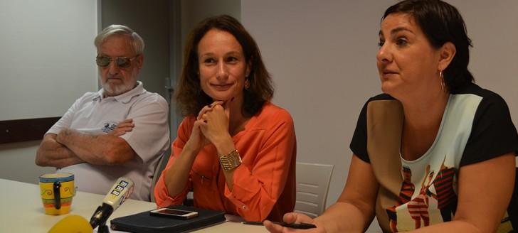 Richard Fournier, président du collectif Handicaps, Isabelle Champmoreau, membre du gouvernement en charge notamment du handicap, et Séverine Evain-Bretesché, responsable du conseil du handicap et de la dépendance. Richard Fournier, président du collectif Handicaps, Isabelle Champmoreau, membre du gouvernement en charge notamment du handicap, et Séverine Evain-Bretesché, responsable du conseil du handicap et de la dépendance.