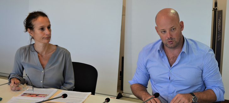 Christopher Gygès a annoncé la création de ce nouvel outil, lors d’une conférence de presse. Christopher Gygès a annoncé la création de ce nouvel outil, lors d’une conférence de presse.