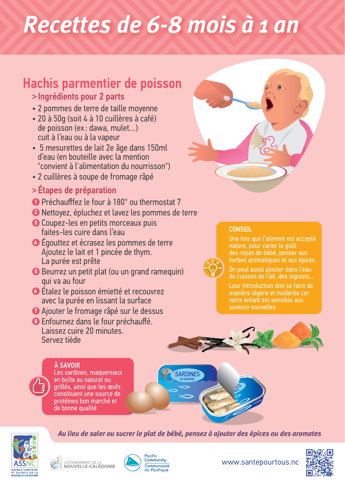 Aperçu recettes 6-8 mois